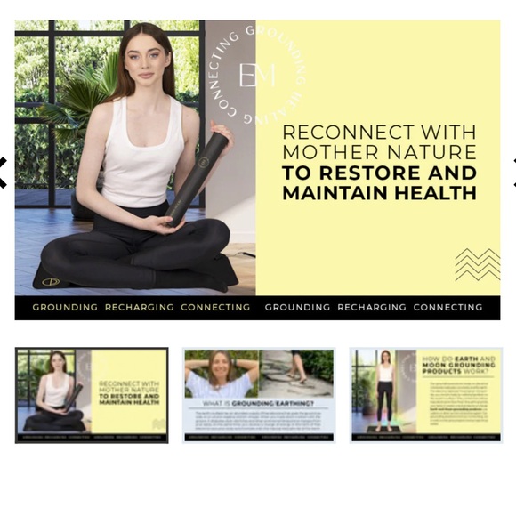 EUC Earth and Moon Grounding mat 36”x24” - Picture 12 of 12